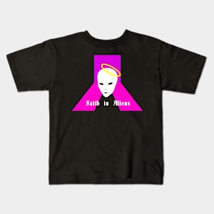Faith in Aliens Kids T-Shirt